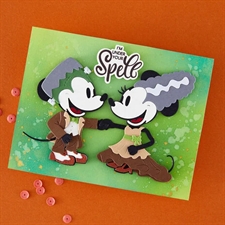 Spellbinders Dies - Classic Mouse Costume Party